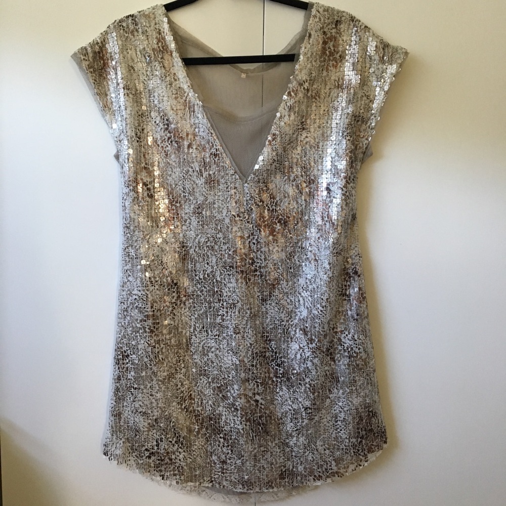 Sparkly Free People Dress